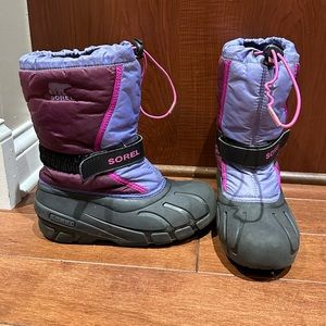 Sorrel Boots - Girls Size 4